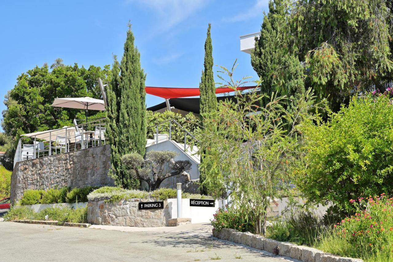Hotel Les Eucalyptus Porto Pollo Eksteriør bilde