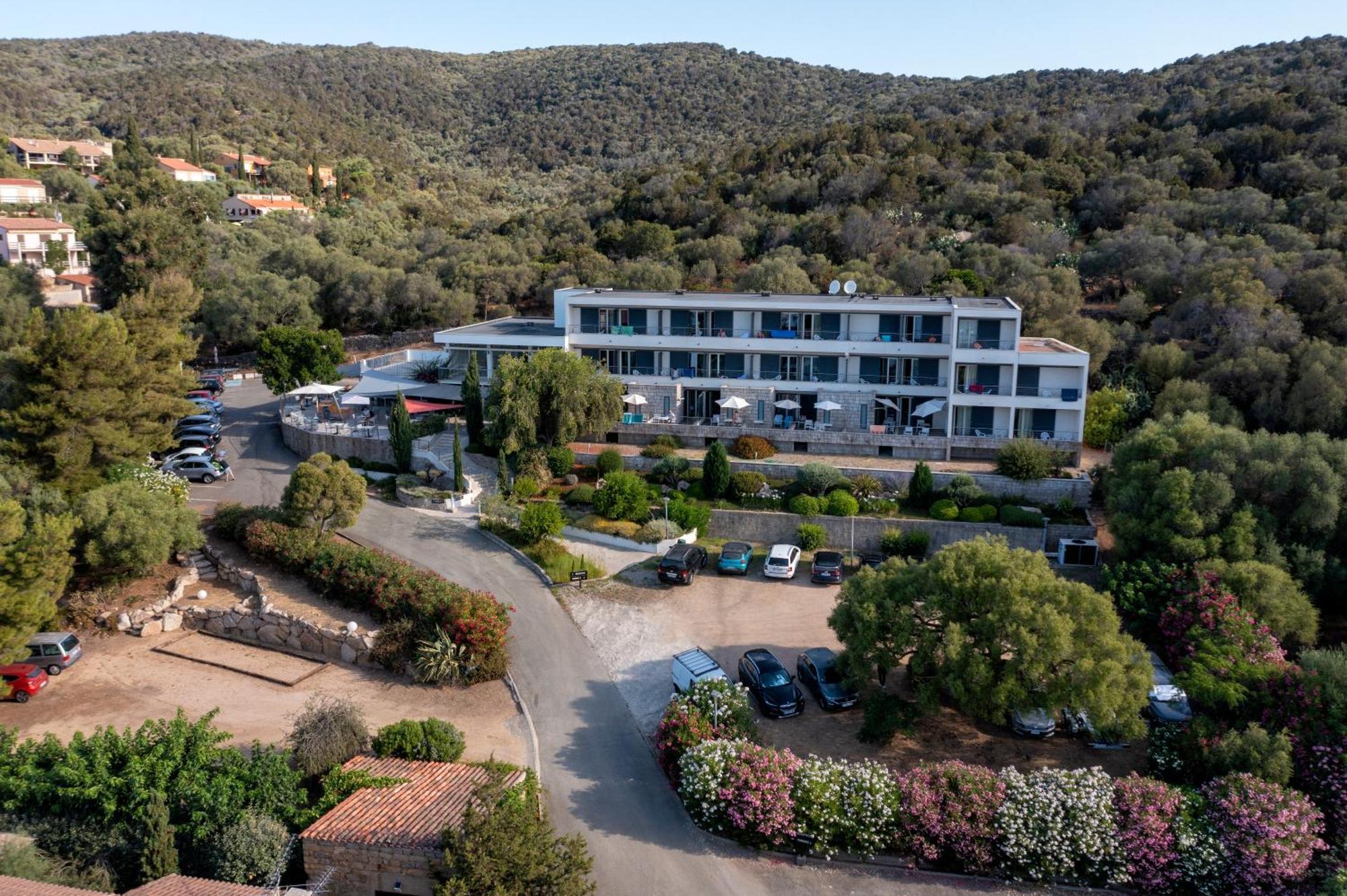 Hotel Les Eucalyptus Porto Pollo Eksteriør bilde